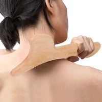 Handcrafted Wooden Lymphatic Drainage Paddle | Maderoterapia Body Sculpting Tool