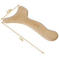 Handcrafted Wooden Lymphatic Drainage Paddle | Maderoterapia Body Sculpting Tool